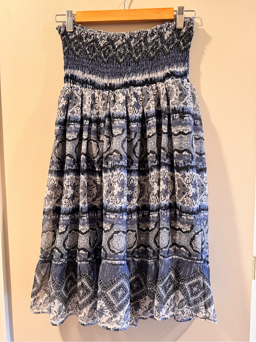 New Glory Strapless Dress
